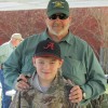 Youth Division winner Jim Lawler and great uncle "Big Daddy."